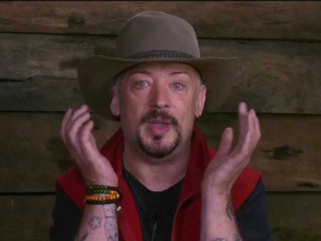 <p>Boy George on I’m a Celebrity... Get Me Out of Here!</p>
