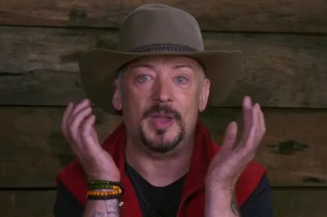 <p>Boy George on I’m a Celebrity... Get Me Out of Here!</p>