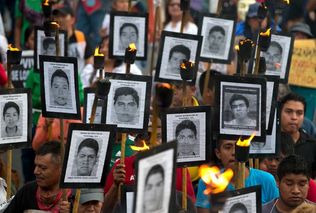 MÉXICO-ESTUDIANTES DESAPARECIDOS