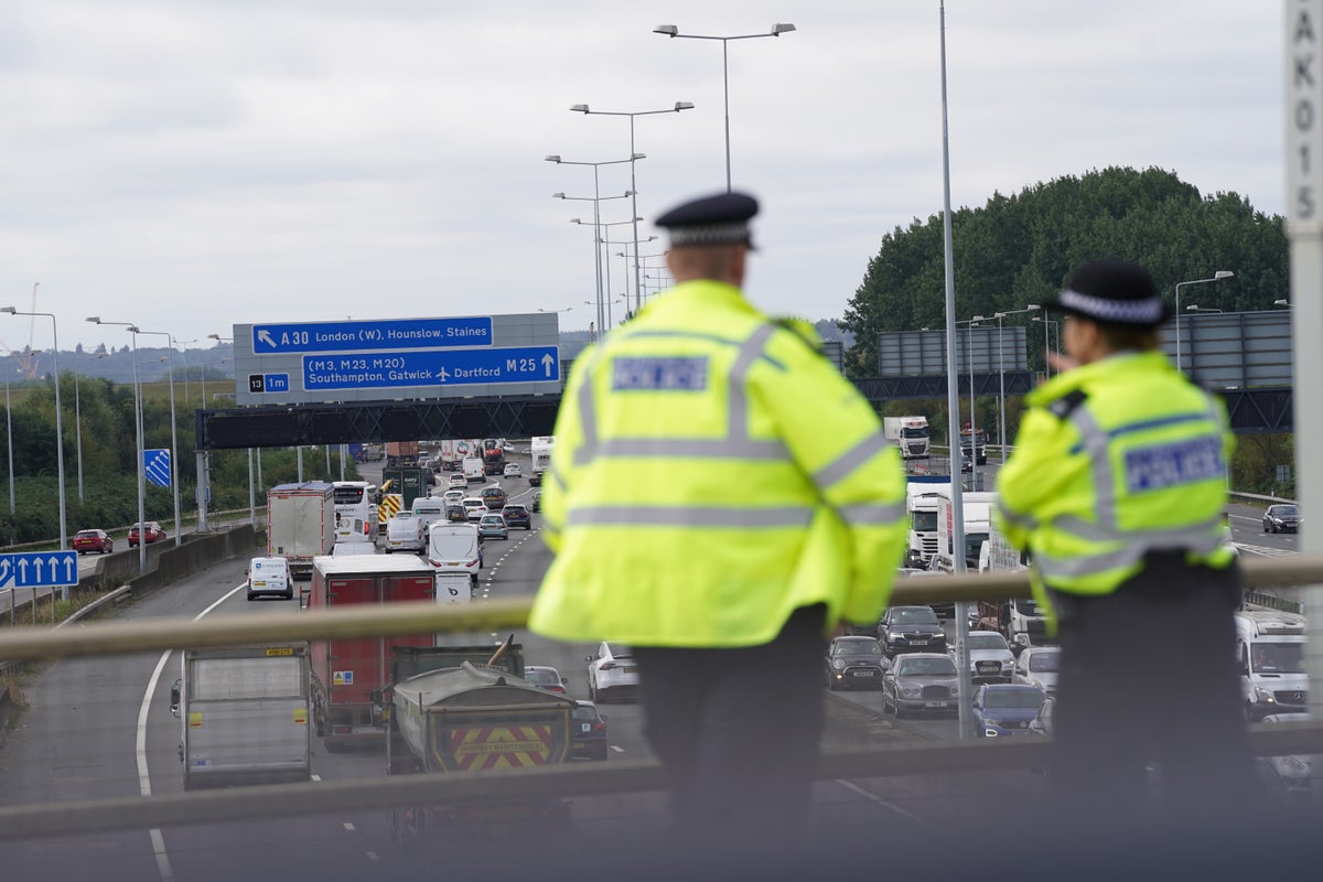 Just Stop Oil protesters target M25 for fourth day