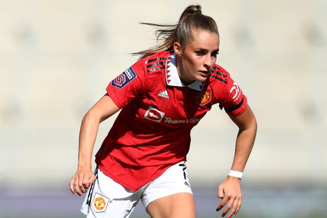 Ella Toone will remain at Manchester United until at least 2026 (Tim Markland/PA)