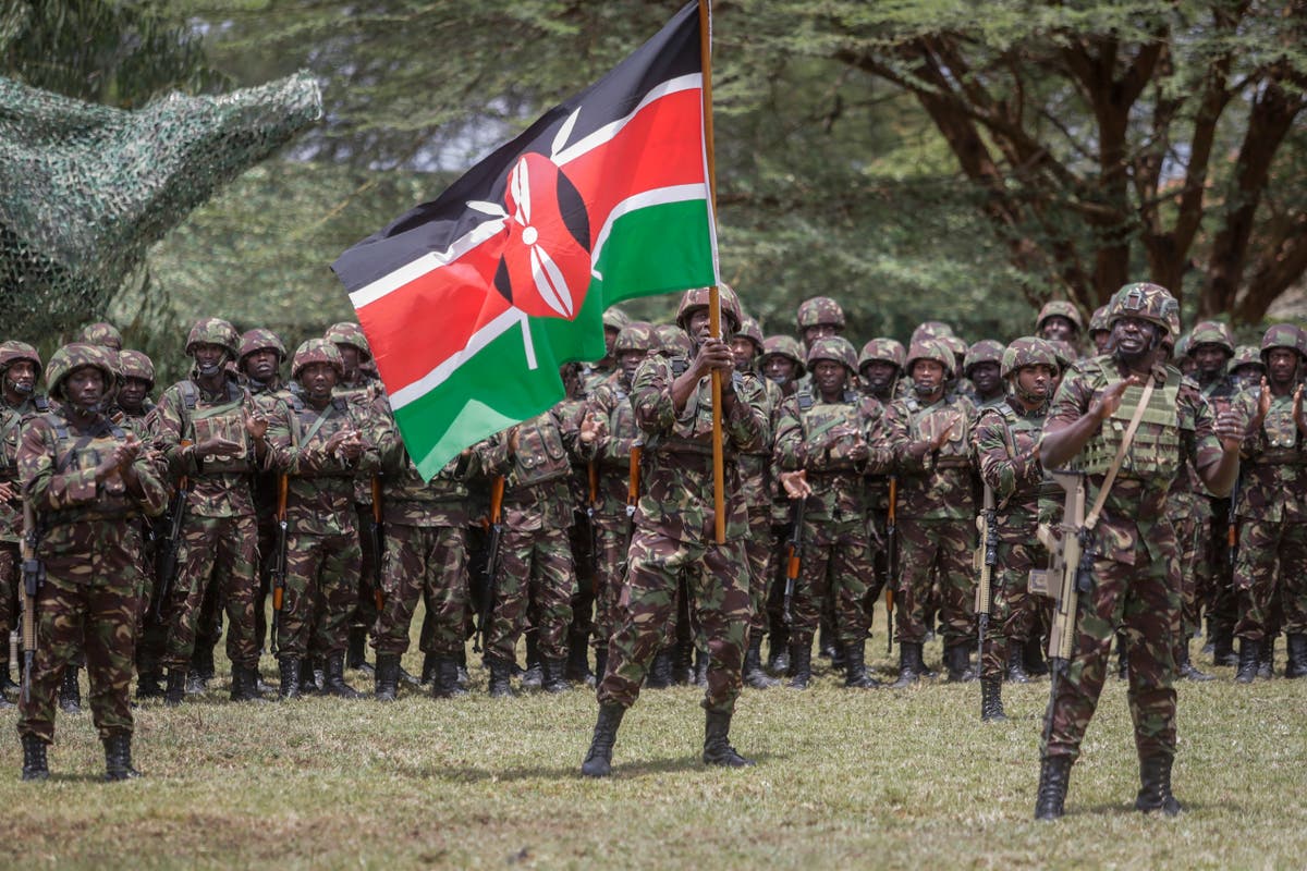 Kenya sends 1st batch of troops to rebelhit eastern Congo The