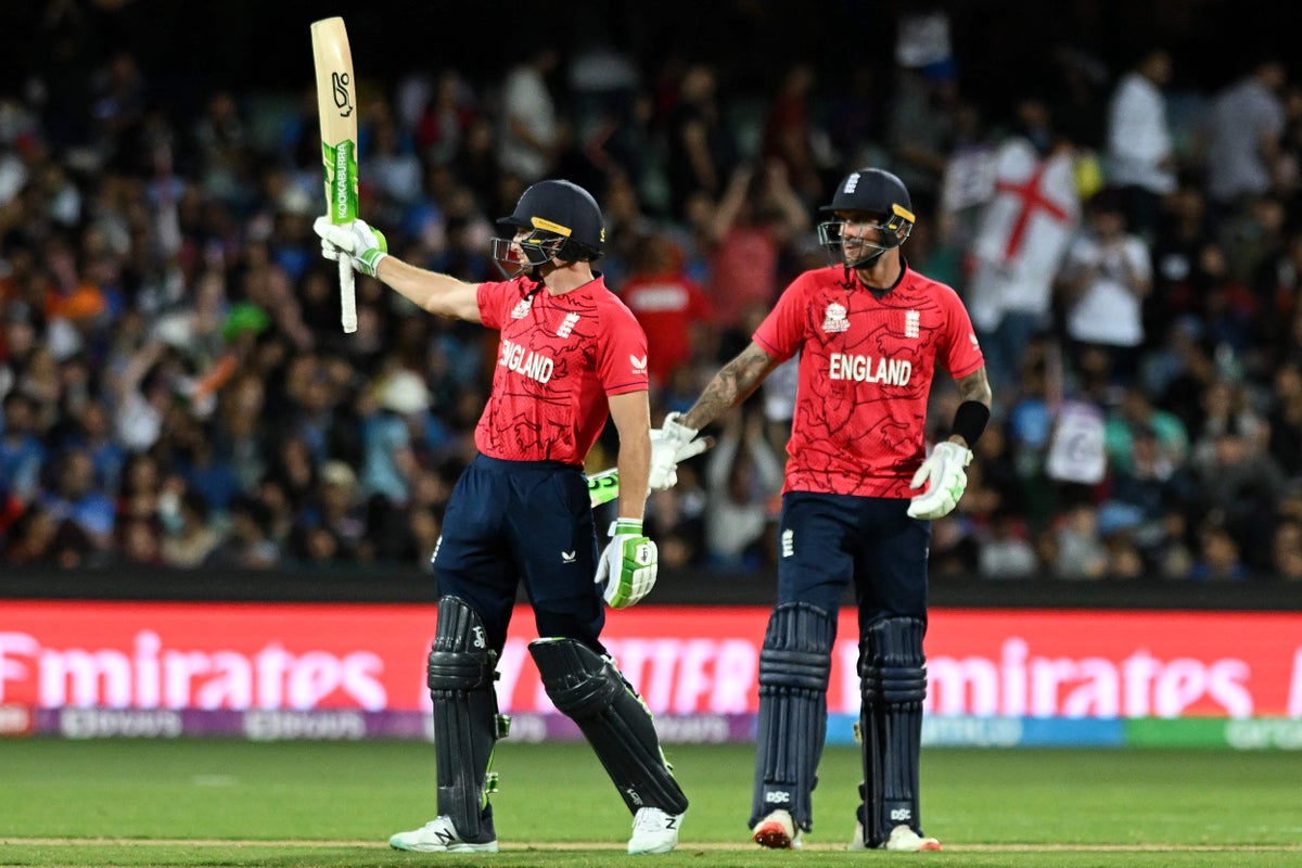 England thrash India to reach T20 World Cup final thanks to Alex Hales and Jos Buttler fireworks