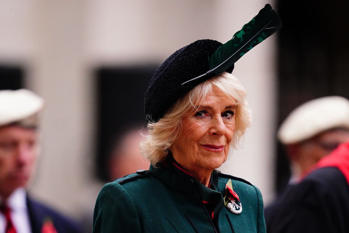 Camilla commemorates nation&rsquo;s war dead at poignant ceremony