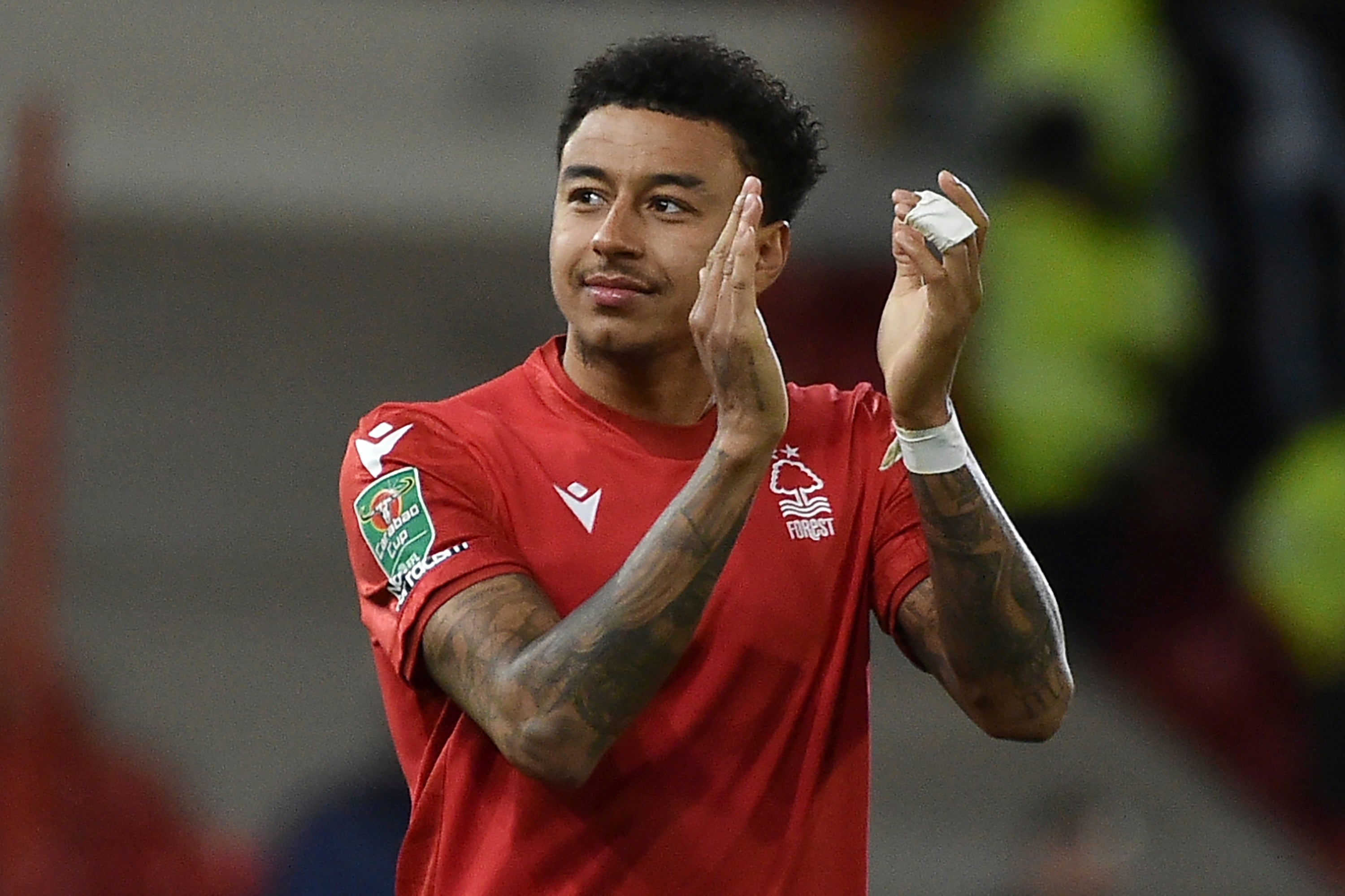 Jesse Lingard hoping to kick on after 'massive' first Nottm Forest goal