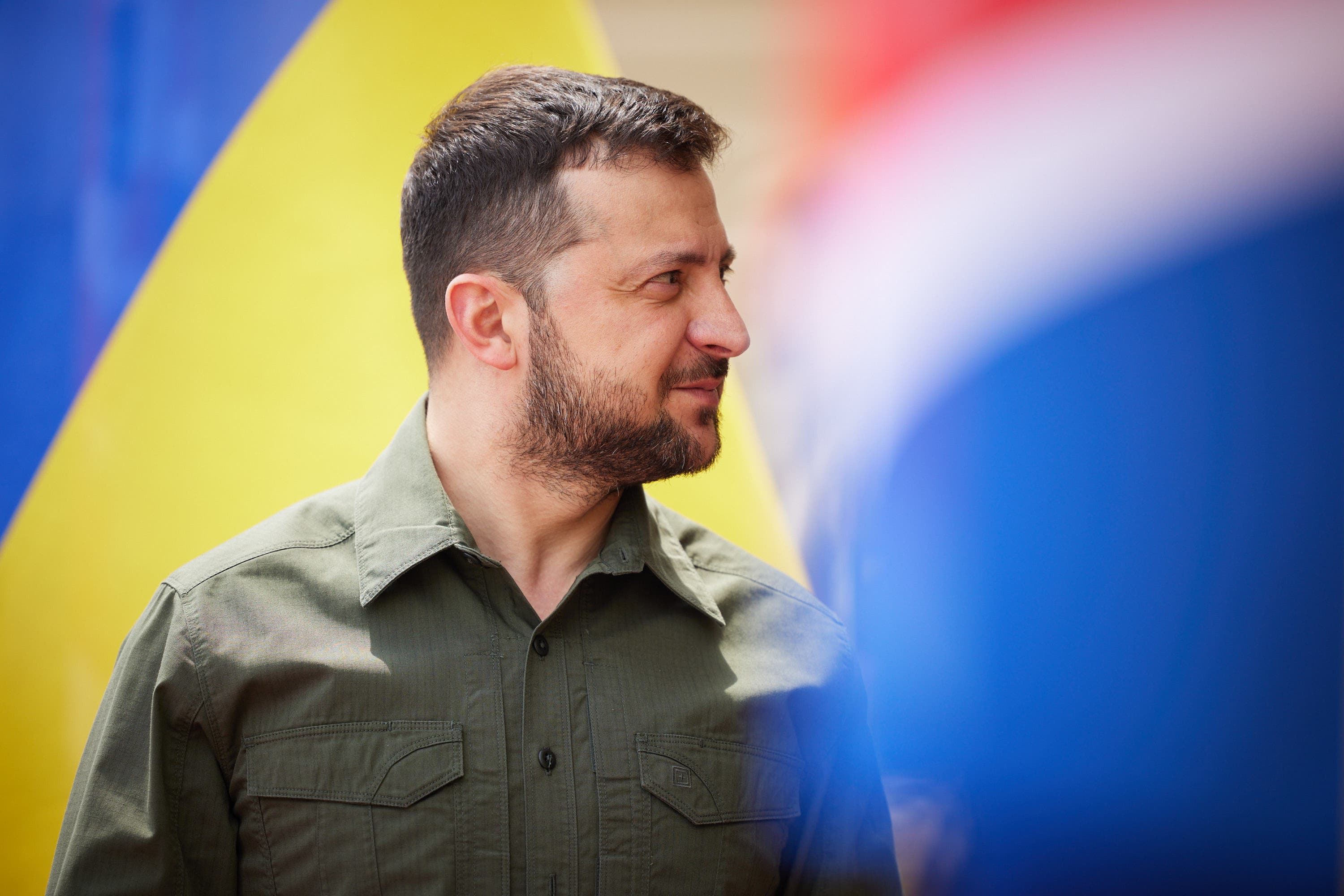 Volodymyr Zelensky (Ukrainian Presidential Press Office of Ukrainian/PA)