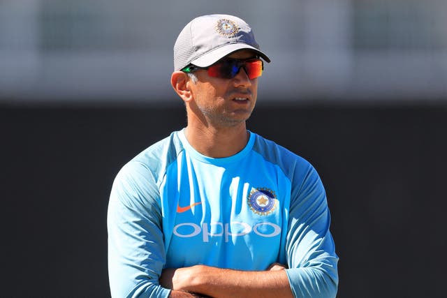 Rahul Dravid is a former India captain and now their head coach (Mike Egerton/PA)