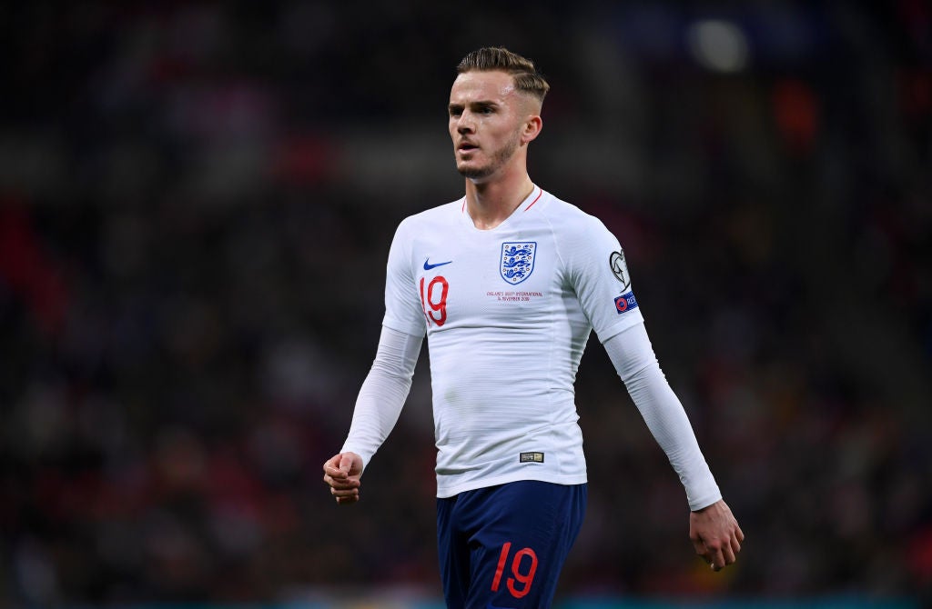 Maddison’s only England cap came against Montenegro in 2019