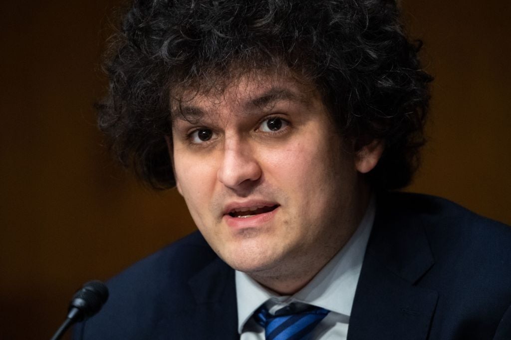 Samuel Bankman-Fried, founder and CEO of FTX, testifies during a Senate Committee on Agriculture, Nutrition and Forestry hearing on Capitol Hill in Washington, DC, on 9 February, 2022