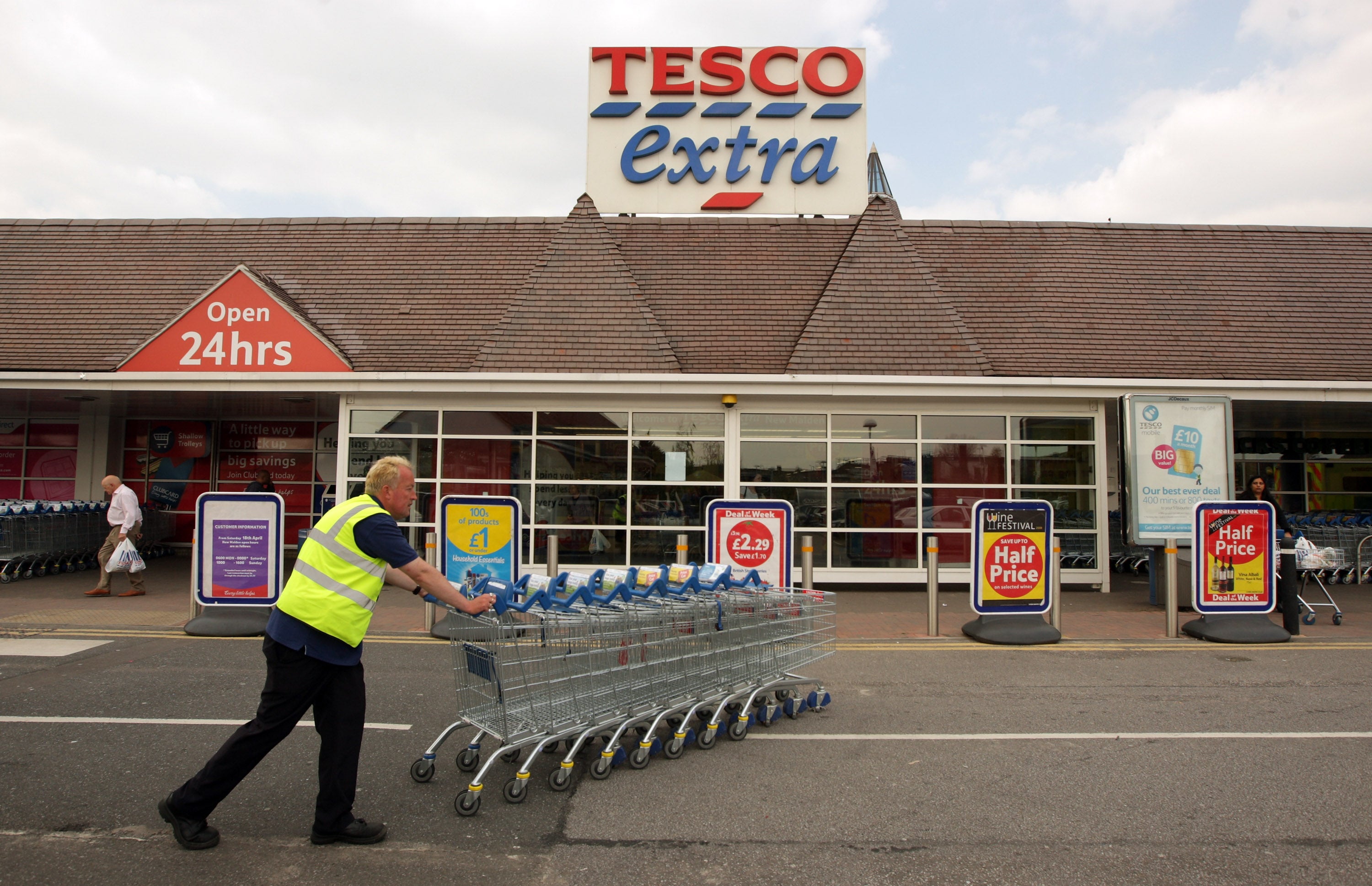 Tesco said it is working to address cornflour shortage