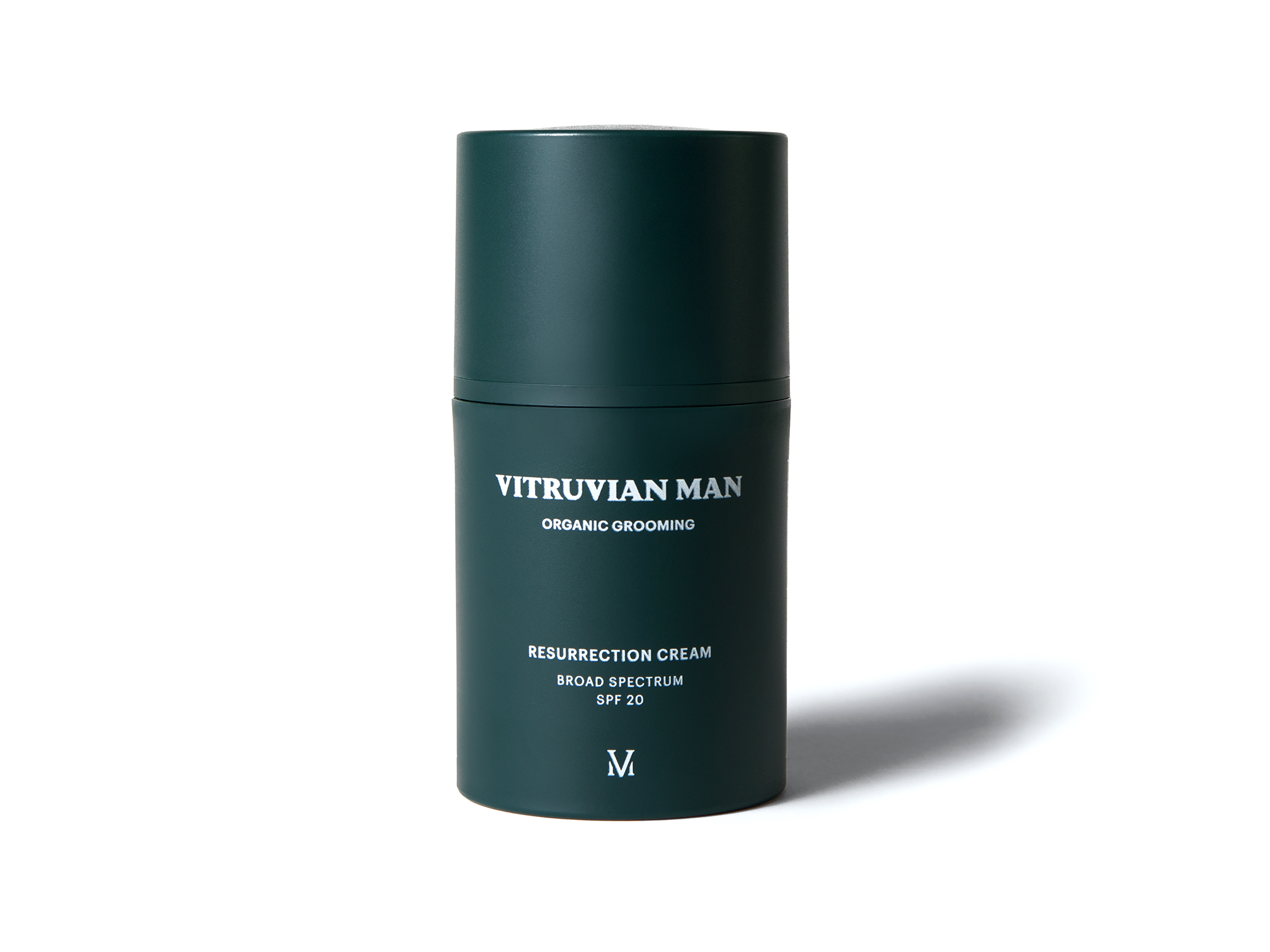 Vitruvian man organic grooming resurrection cream SPF20