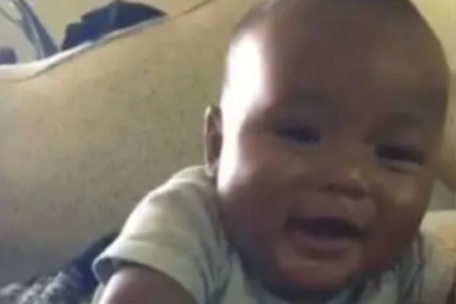 <p>Darius King Grigsby, aged nine months, was shot and killed in Merced, California</p>