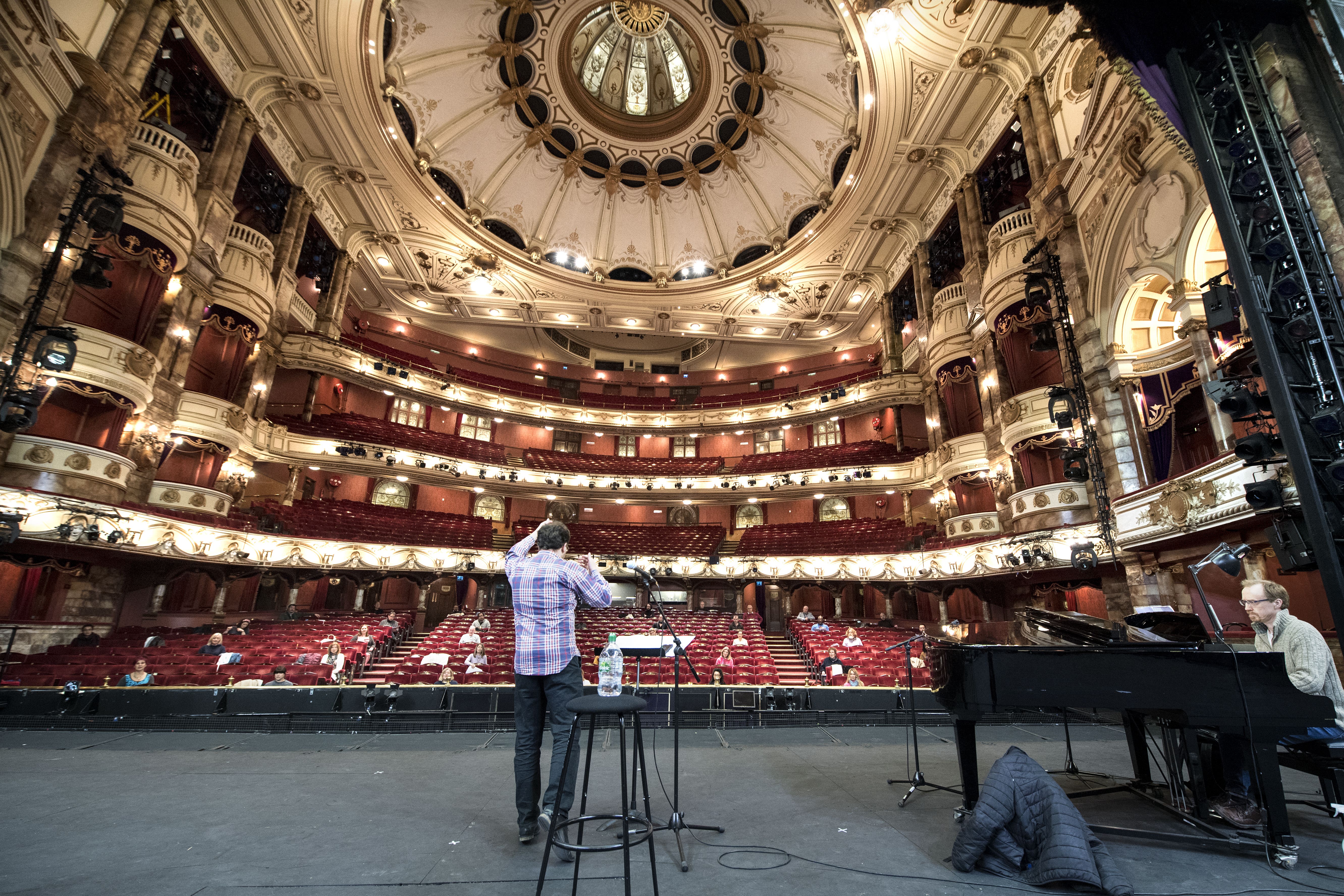 The ENO is based at the London Coliseum in the West End (Ian West/PA)