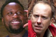Babatunde Aleshe calls out Matt Hancock over kissing scandal on I’m a Celeb: ‘You were grabbing booty bruv!’