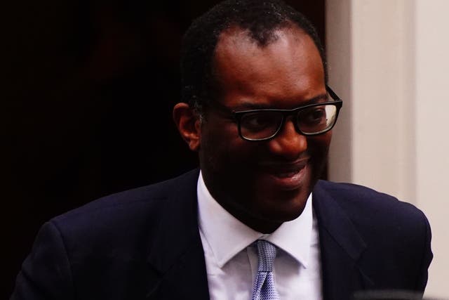 Kwasi Kwarteng says Liz Truss sacked him for implementing the policies she had campaigned on (Victoria Jones/PA)