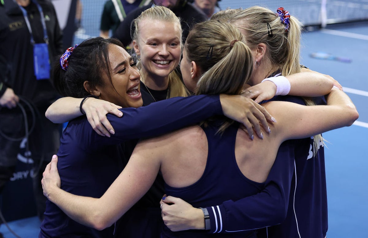 Great Britain complete stunning comeback to surge into Billie Jean King Cup semi-finals