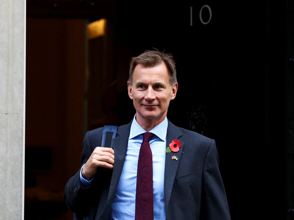 Recession – live: Hunt warns of ‘eye-watering’ decisions amid economic downturn