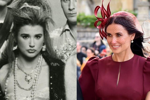 Demi Moore has come a long way since her acting career began in the early 1980s (Alamy/Matt Crossick/PA)