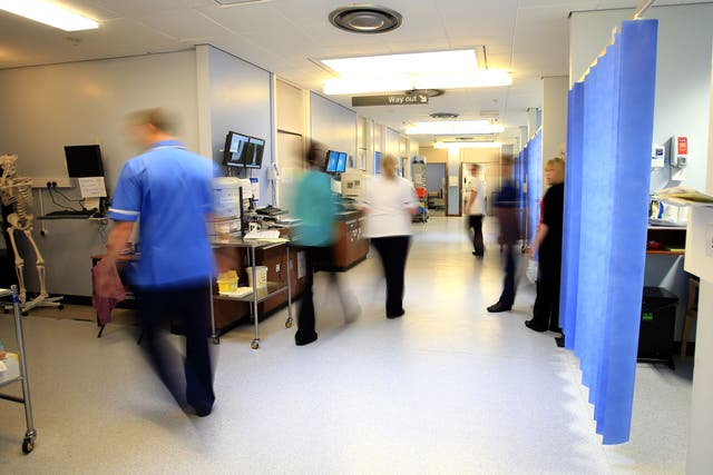 A lack of doctors and nurses in the NHS is forcing bosses to pay high rates for agency staff, new analysis shows (Peter Byrne/PA)