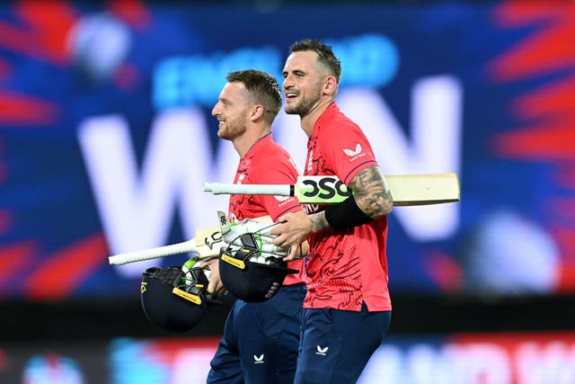 <p>England face Pakistan in the T20 World Cup final on Sunday</p>