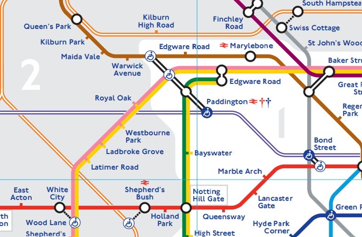 London’s iconic Tube map redrawn to show Elizabeth Line connections