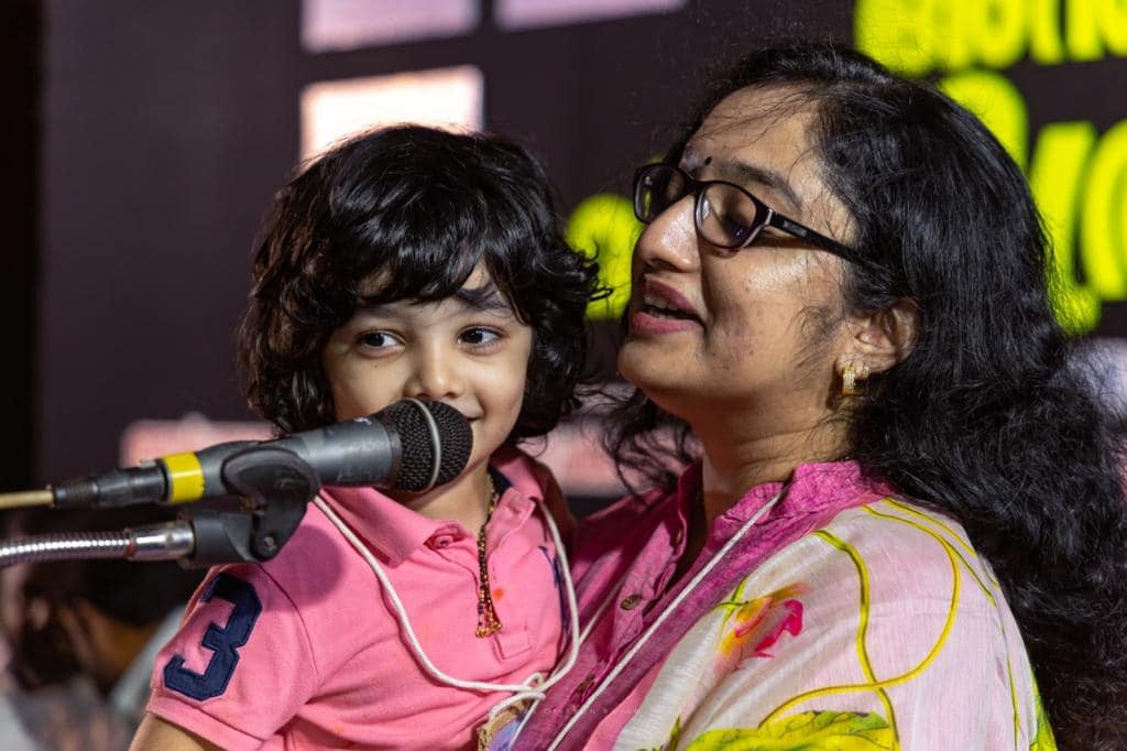 Kerala’s Pathanamthitta District Collector sparked an online debate after she delivered a speech at a public event holding her child in her arms