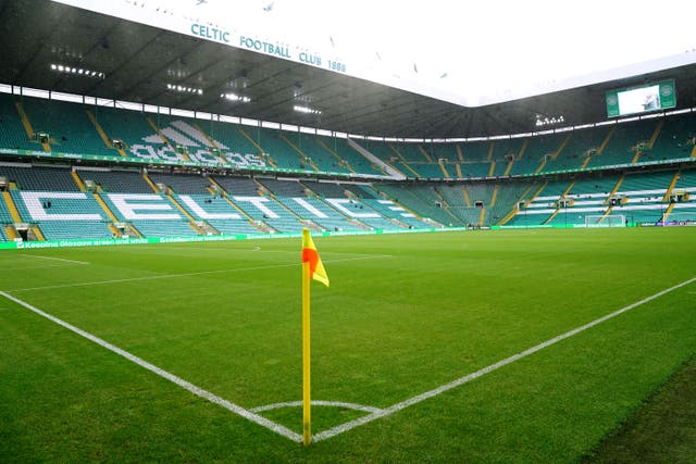 It is alleged an offence happened at Celtic Park (Jane Barlow/PA)