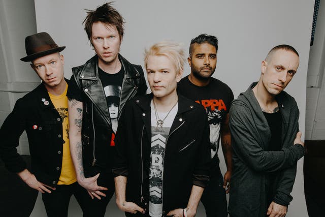 <p>Sum 41 are among the bands surfing the second wave of pop-punk </p>