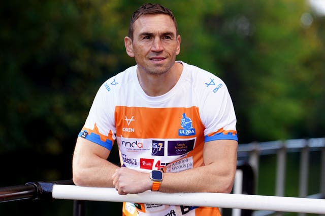 Kevin Sinfield starts his latest fundraising quest on Sunday (Martin Rickett/PA)