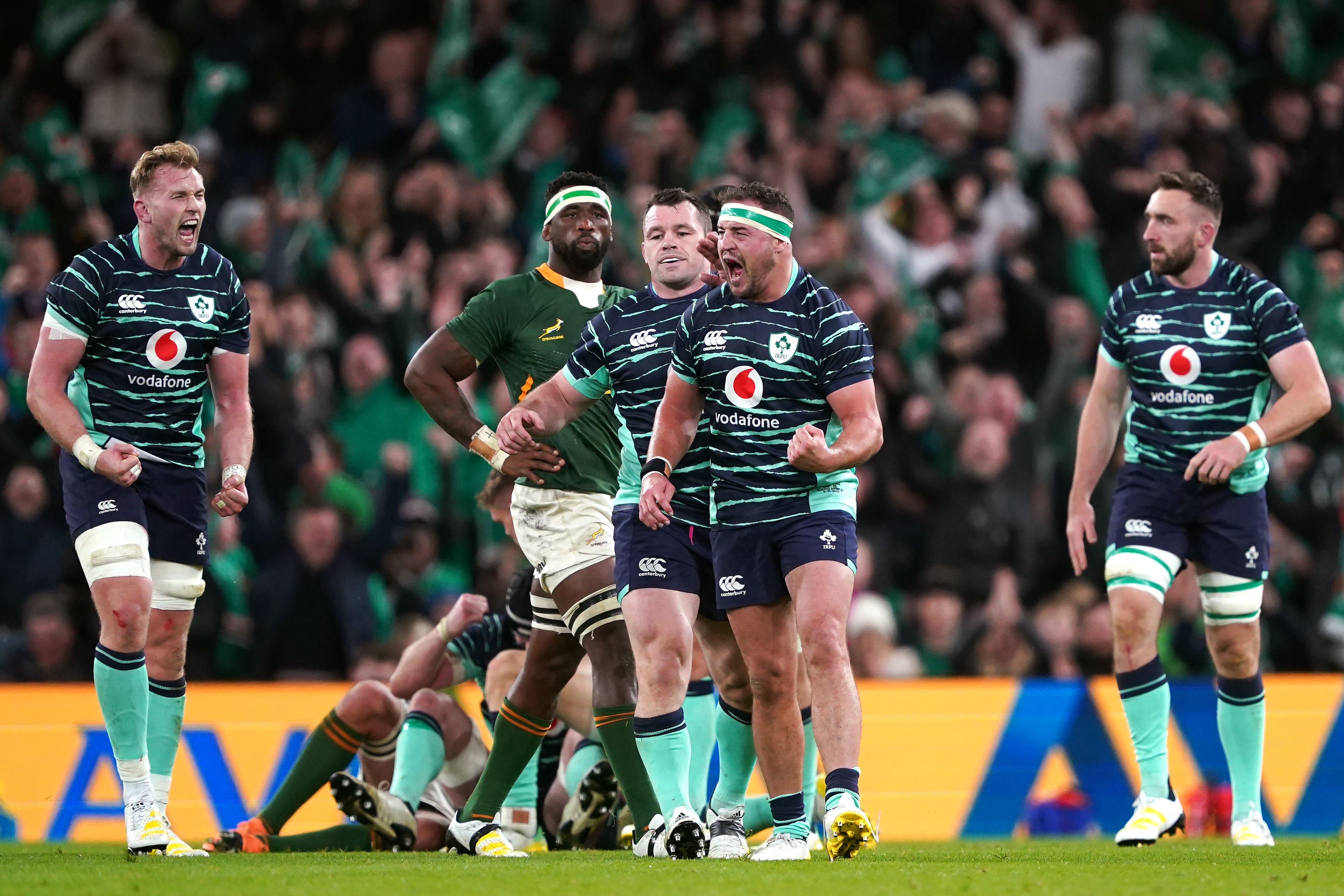 Ireland beat South Africa last week (Brian Lawless/PA)