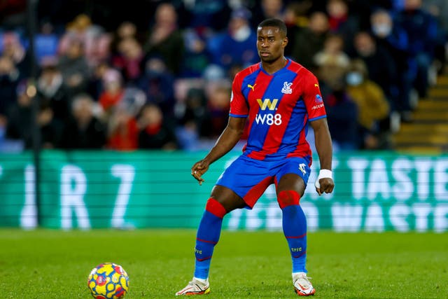 Crystal Palace centre-back Marc Guehi was not selected in England’s 26-man World Cup squad (Steven Paston/PA)