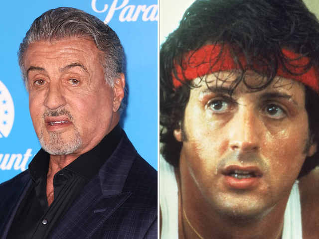 <p>Sylvester Stallone and Rocky Balboa</p>