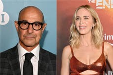 Emily Blunt says brother-in-law Stanley Tucci ‘loves’ his sex symbol status