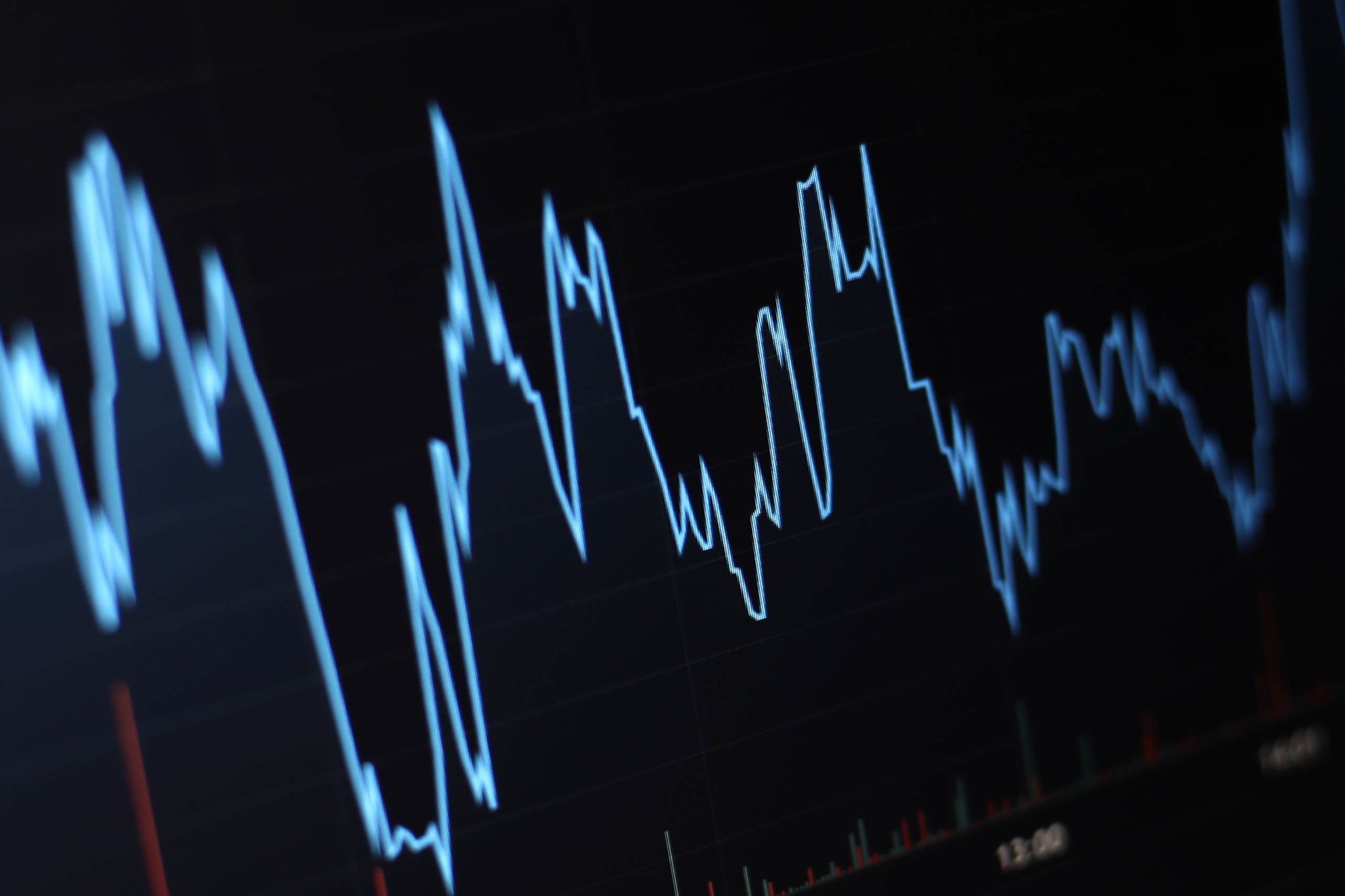 International stocks fell back from Thursday’s highs amid the UK economy shrinking and fears of a looming prolonged recession (Tim Goode/ PA)