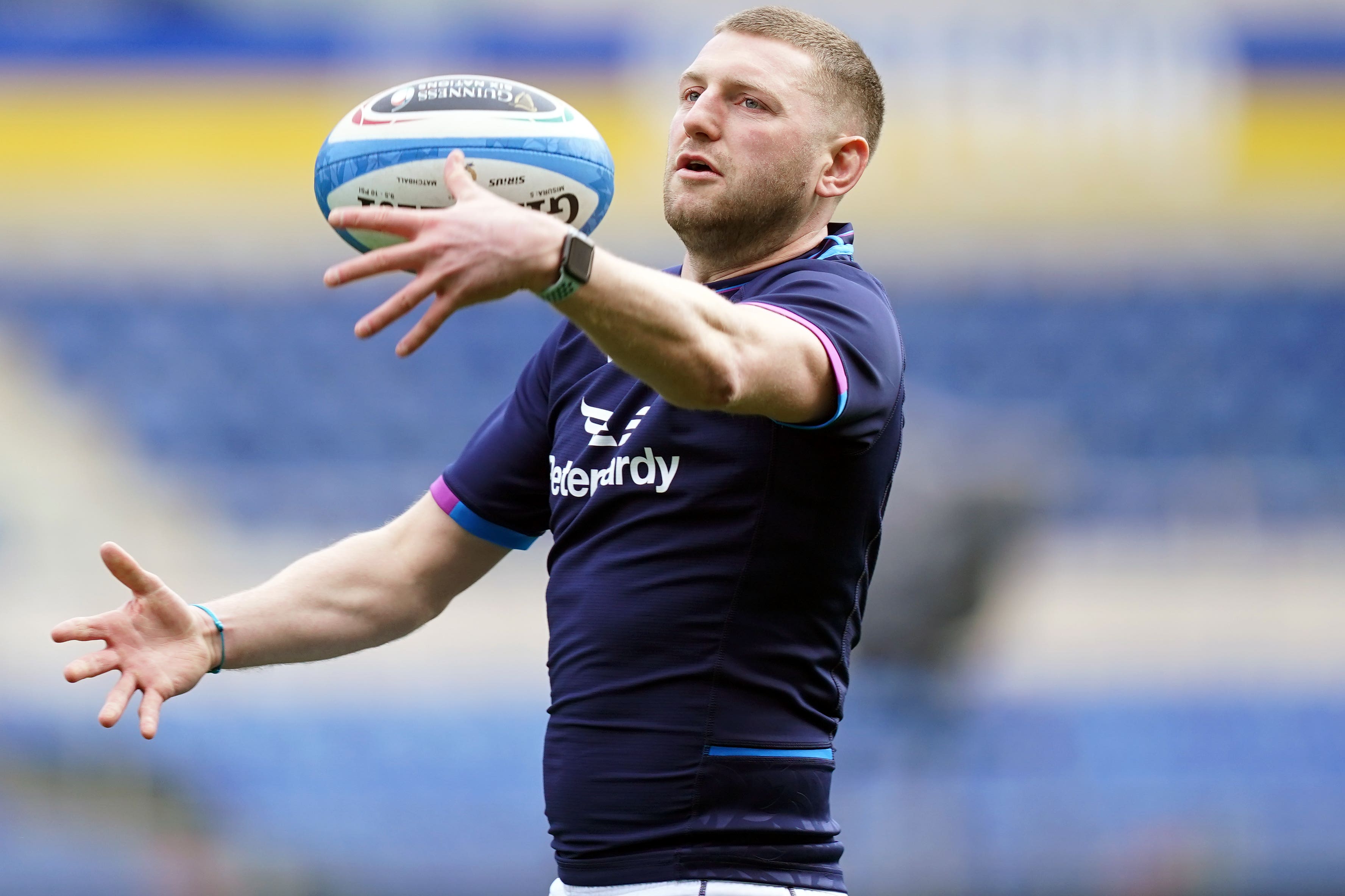 Finn Russell will make his first Scotland start in eight months on Sunday (Mike Egerton/PA)