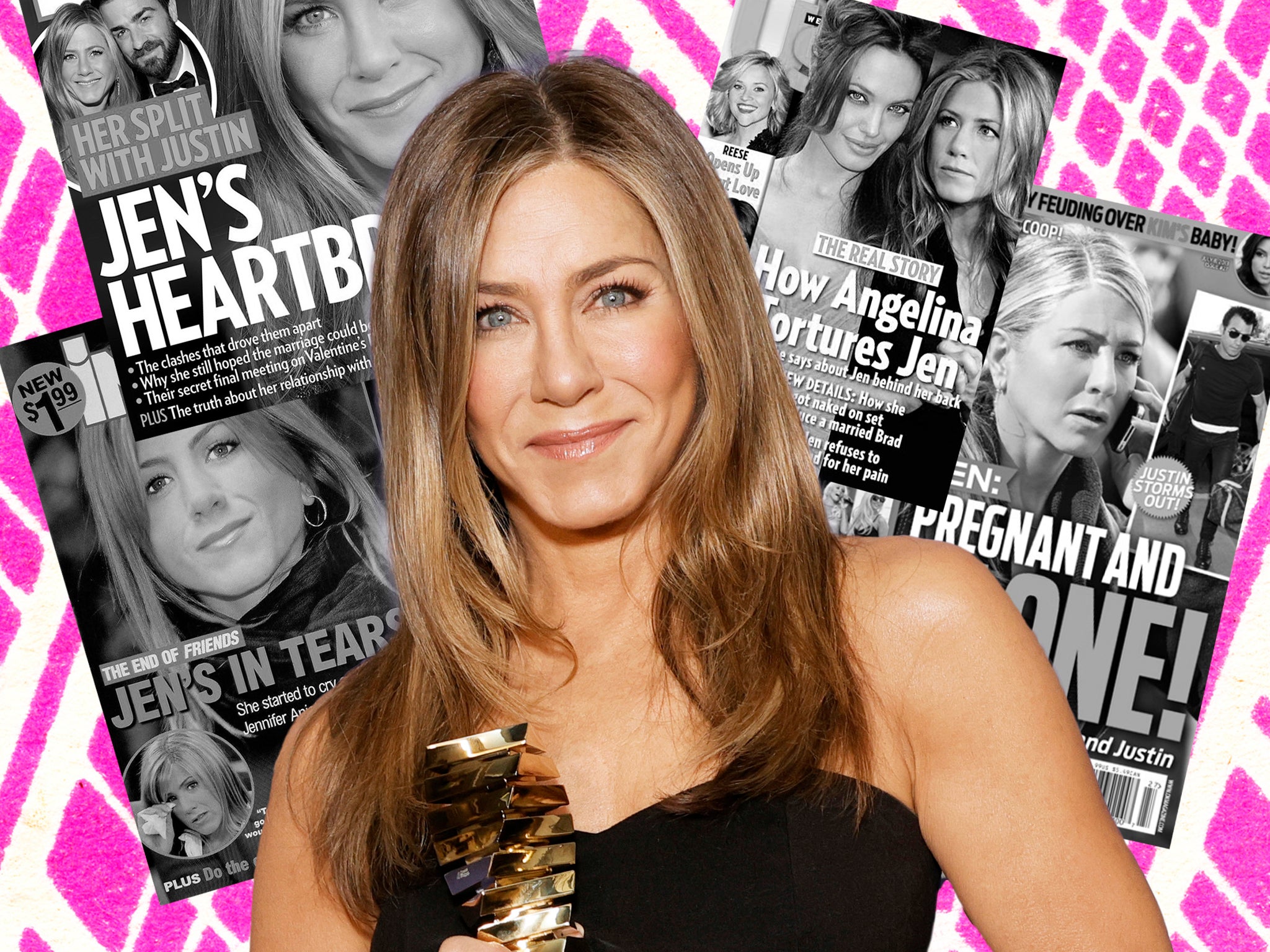 <p>Aniston’s career success was consumed by her private life, in a way that felt more specific and personal than many other female stars</p>