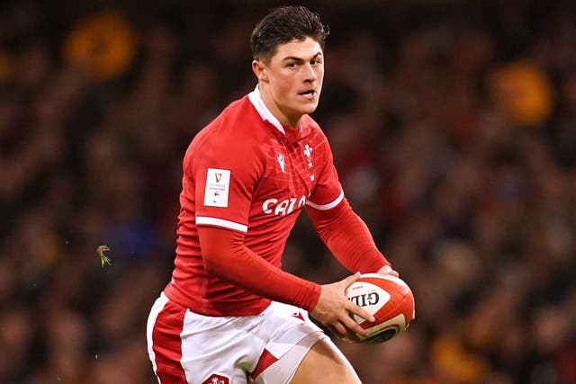 Louis Rees-Zammit will start at full-back for Wales against Argentina (Nick Potts/PA)
