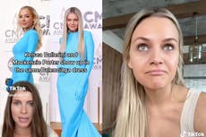 Kelsea Ballerini responds after she wears same dress as Mackenzie Porter at CMA awards
