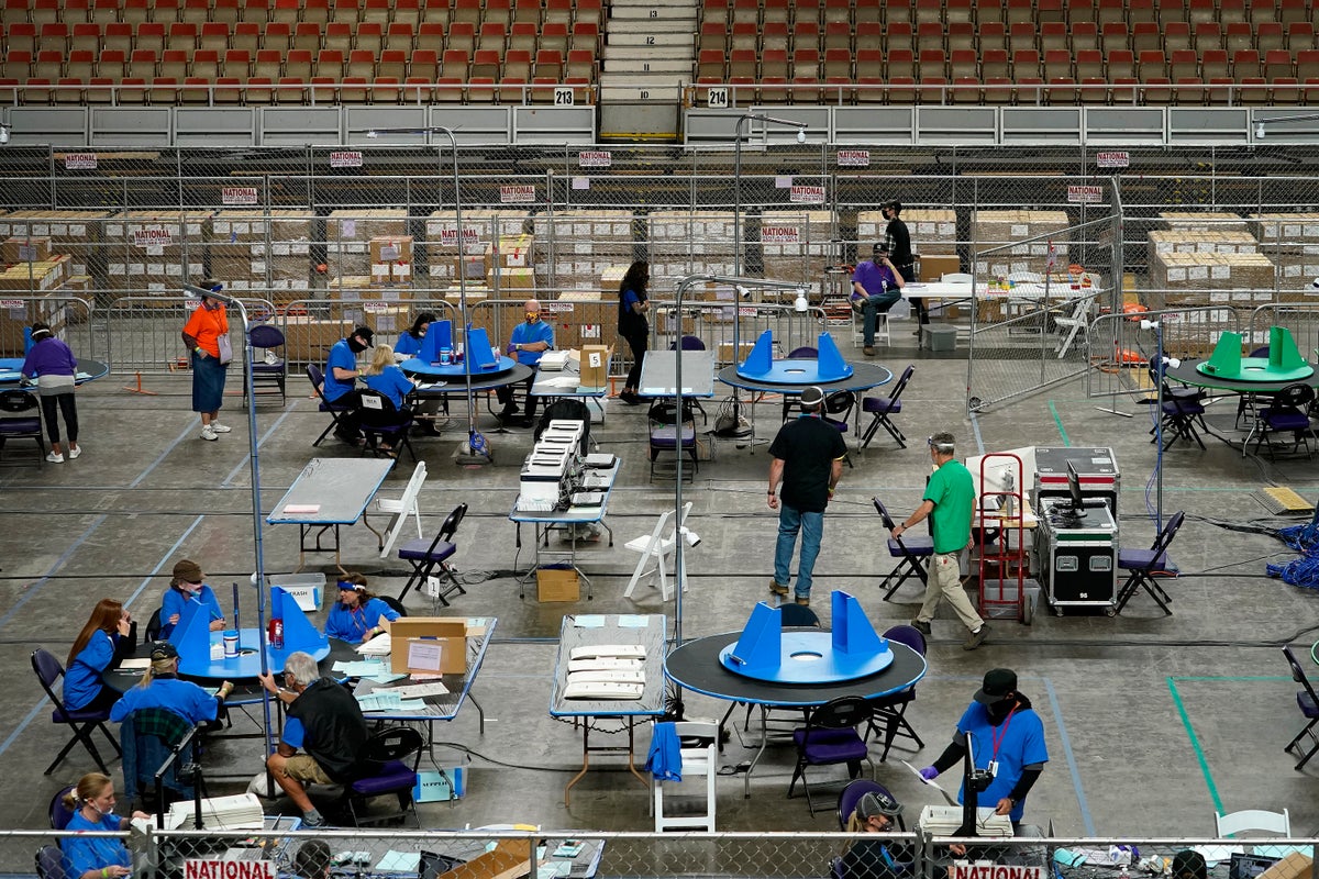 100% ballot hand-count blocked; Arizona county plowing ahead | The ...