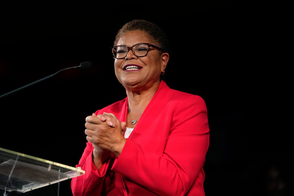 LA elects US Rep Karen Bass mayor, first Black woman in post