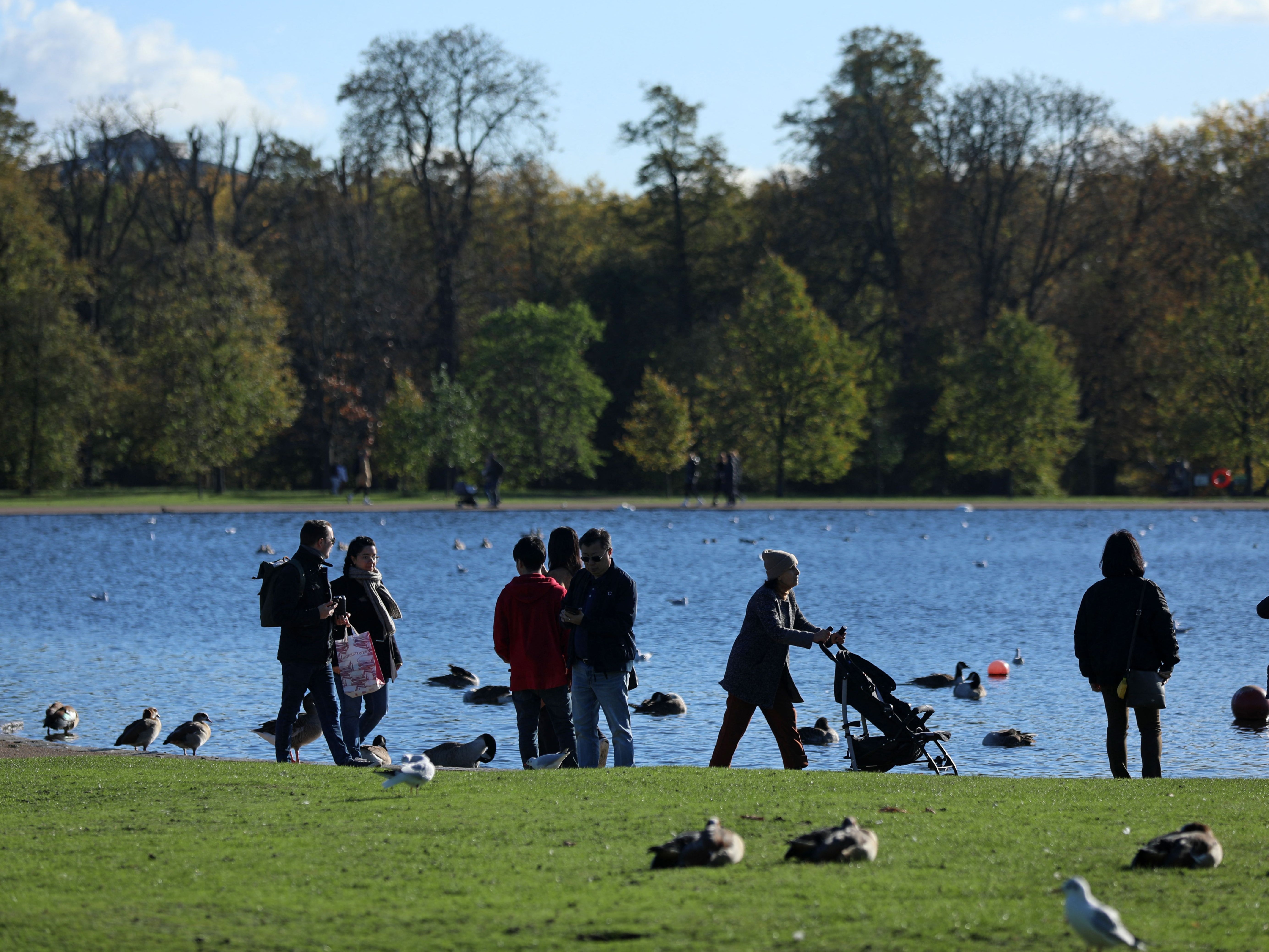 Britons have experienced mild temperatures going into mid-November