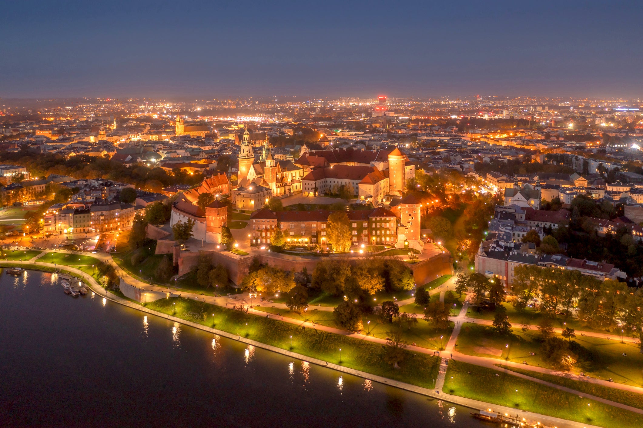 Visitor numbers in Krakow are likely down so you may find good hotel deals