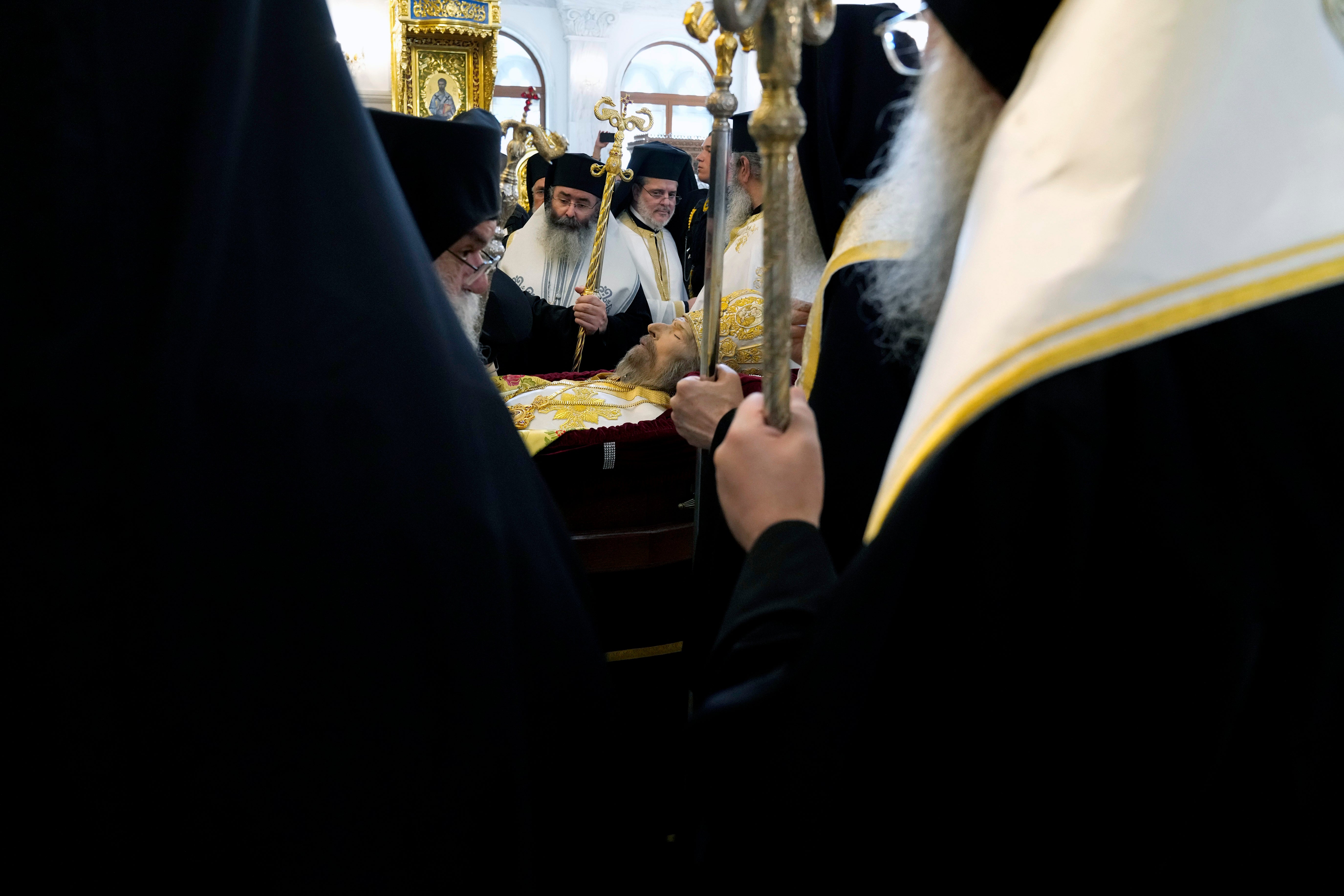 Cyprus Archbishop Funeral