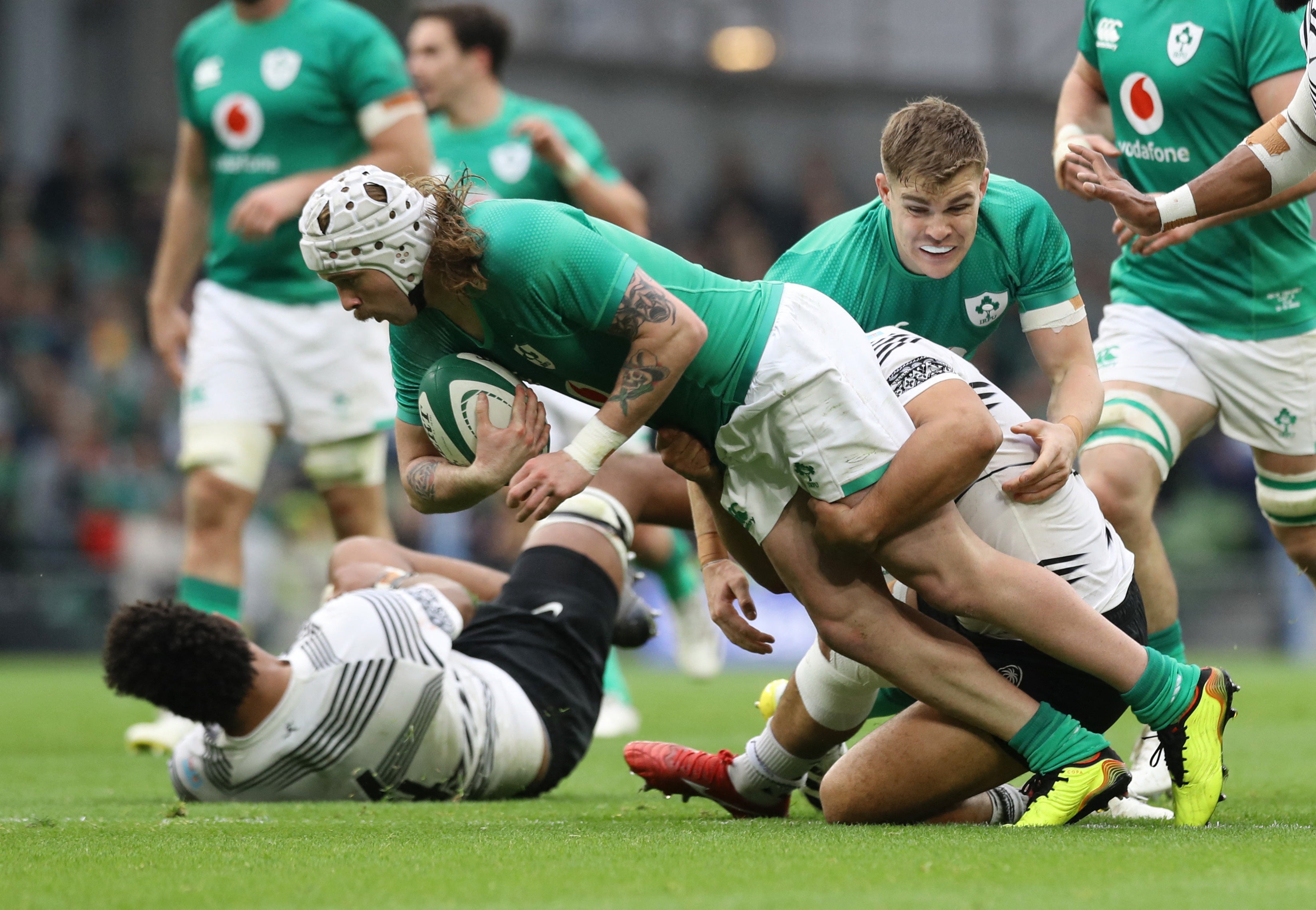 Ireland triumphed over Fiji in Dublin