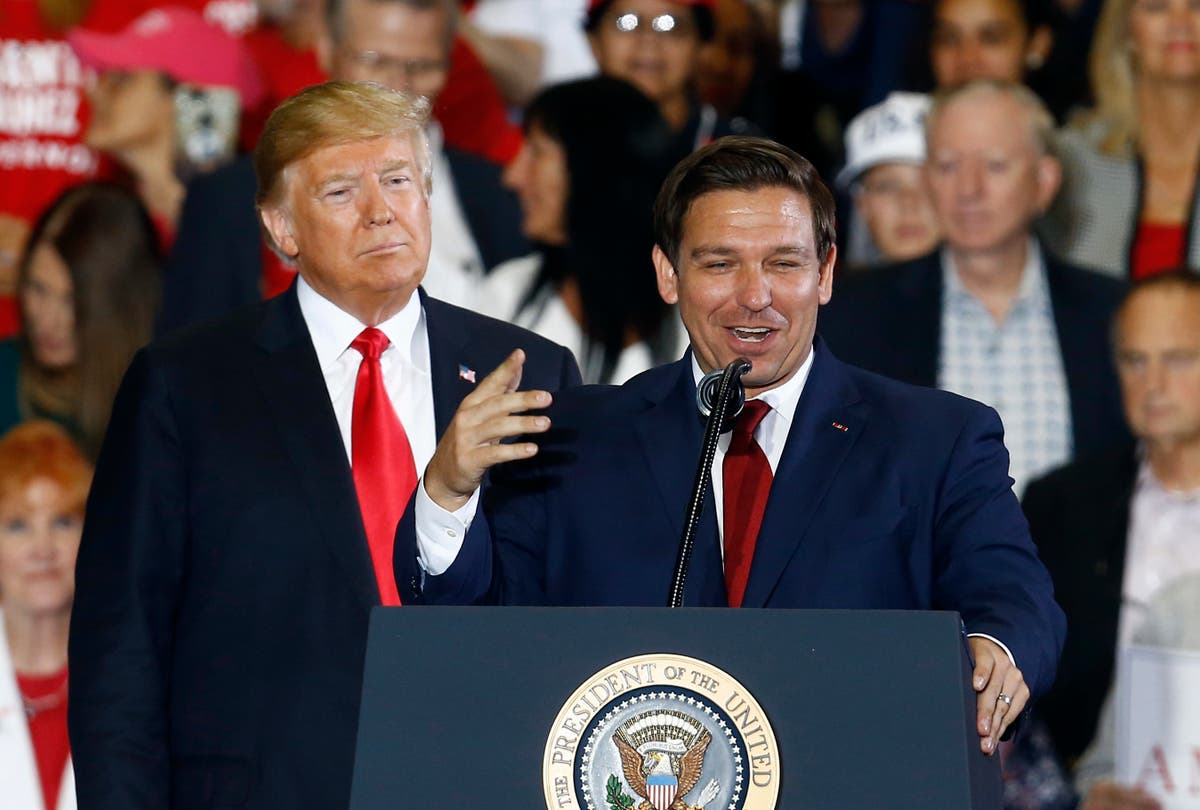 Trump vs. DeSantis: A simmering rivalry bursts into view