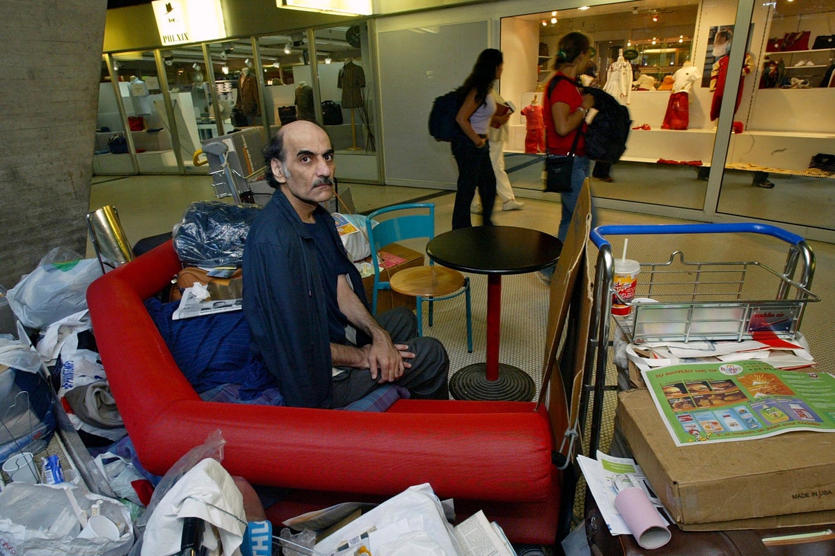 Iranian man who made Paris airport his home for 18 years and inspired the film The Terminal dies