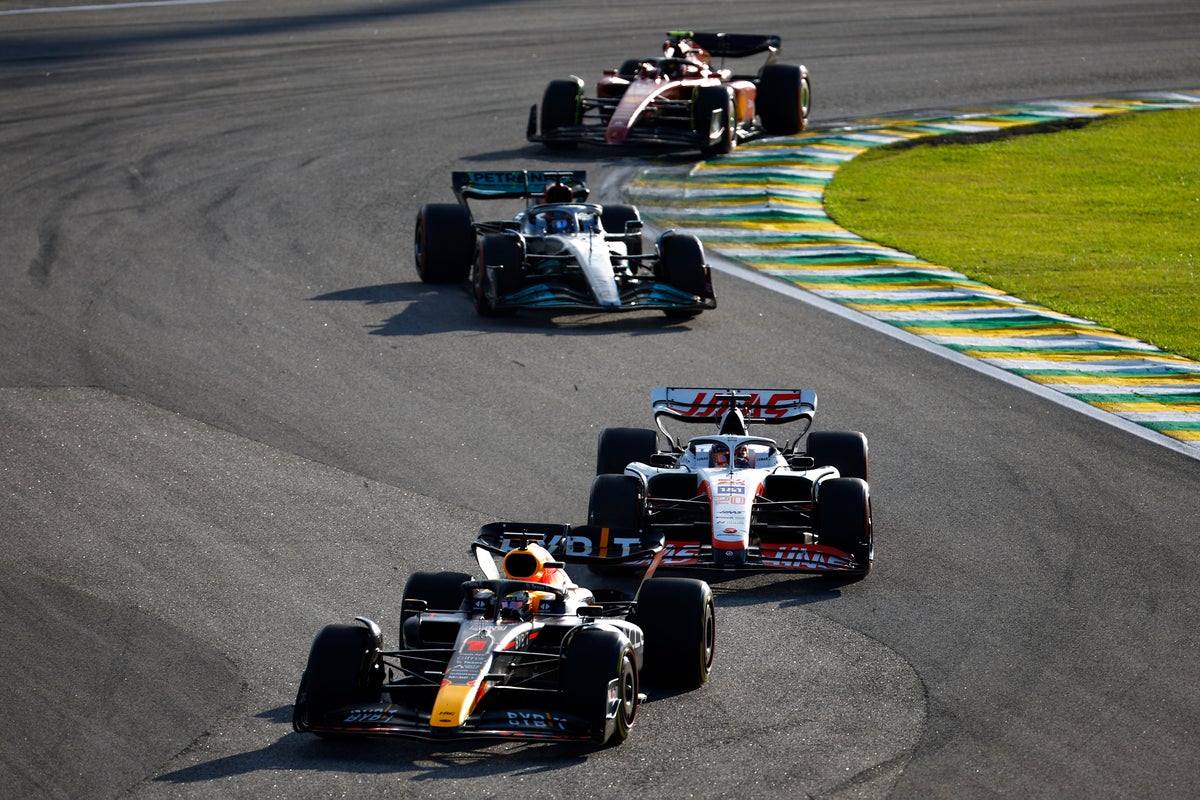 F1 sprint LIVE: George Russell wins with Max Verstappen outside top-3 at Brazilian GP