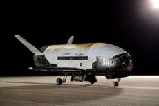 Unmanned, solar-powered US space plane back after 908 days
