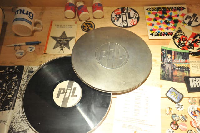 Collected records and images of the PiL Metal Box (Matthew Chattle/Alamy)