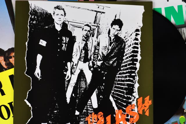 <p>Levene cowrote a song on The Clash’s first album</p>